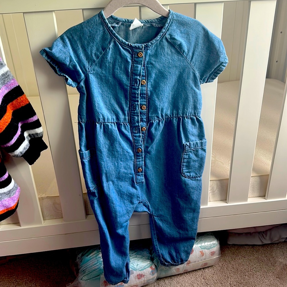 H&M Denim Jumpsuit